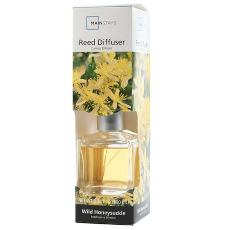 Mainstays Large Reed Diffuser, Wild Honeysuckle