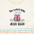 thumbnail image 4 of Inktastic The Cutest Little Jelly Bean Girls Baby Dress, 4 of 5