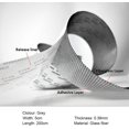 thumbnail image 3 of Window and Screen Repair, Window Screen Adhesive Tape, Fiberglass Fabric Mesh Tape with Water Resistant Adhesive Seal 5cm x 200cm (Gray), 3 of 5