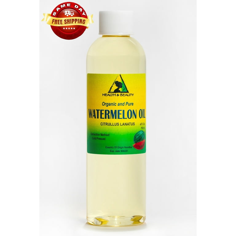 100% Pure Natural Watermelon Seed Oil (Citrullus lanatus) Cold-Pressed –  PERFUME STUDIO
