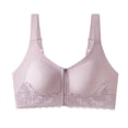 thumbnail image 2 of SOOMLON Push up Bras for Women Plus Supportive Front Close Brassiere Panel Lift Zipper Bralettes Daily Sports Bras, 2 of 9