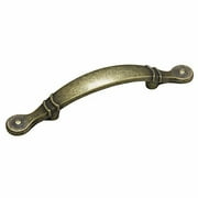 3-in Center-to-Center Aged Brass Cabinet Pull, 3-in Center-to-Center Aged Brass Arched Cabinet Pull By Style Selections