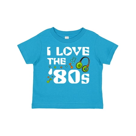 

Inktastic I Love the 80s-musical Notes Gift Toddler Boy or Toddler Girl T-Shirt