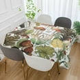 thumbnail image 5 of Coolnut Wild Mushroom Rectangle Tablecloth Waterproof Polyester Table Clothative Stain Resistant & Wrinkle Resistant Washable Table Cover for Dining Table/Party/Camping 60x90 Inch Decor Gift, 5 of 7