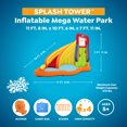 thumbnail image 5 of H2OGO! Splash Tower Multicolor Child's Inflatable Mega Water Park, 5 of 10
