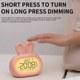 thumbnail image 3 of sruoe Smart Alarm Clock , Smart Alarm Clock Radio, Alarm Clocks, Digital Alarm Clock, Digital Clock with Temperature Night Light for Kid, Plastic, 3 of 6