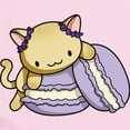 thumbnail image 2 of CafePress - Macaron Kitty Body Suit - Long Sleeve Cotton Baby Bodysuit, 2 of 4