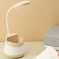 thumbnail image 4 of 1 Ensemble Lampe de Bureau Rechargeable Lumière Douce à Intensité Réglable Porte-Stylo Type Lampe de Table LED Déco Maison pour Amazon Kindle Liseuse Kobo, 4 of 10