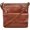 Washed Redwood, variant on Christmas Piper Leather Crossbody Bag | Christmas
