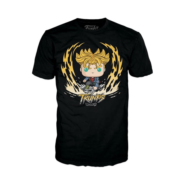 ¡Funko Pop! Camiseta con forma de caja Dragon Ball Super Trunks L