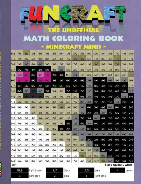 Funcraft The Unofficial Math Coloring Book Minecraft Minis Age 6 10 Years Coloring Book Age Learning Math Mathematic School Class Education Pupil Student Times Table Grade 1st 2nd 3rd 4th Form - error code 273 information roblox news