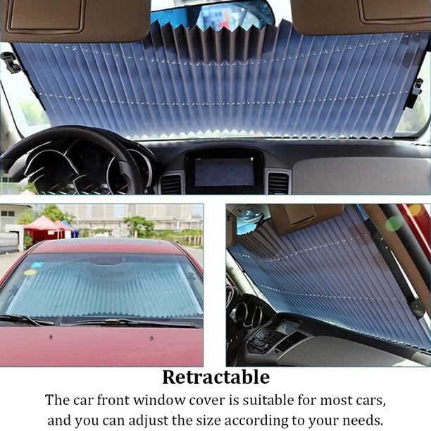 Rideau pare-soleil pare-brise de voiture r??tractable