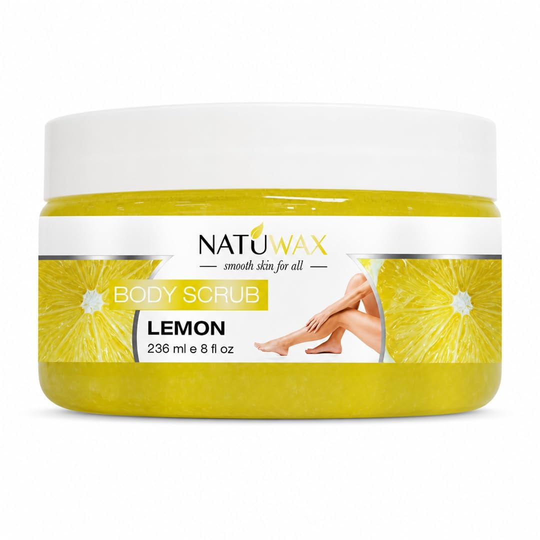 Natuwax Body Scrub - Exfoliating and Nourishing, Smooth and Radiant Skin - 8oz