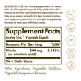 thumbnail image 2 of Suplemento Solgar de niacina (vitamina B3), 500 mg, 250 g de grasa vegetal, 2 of 5