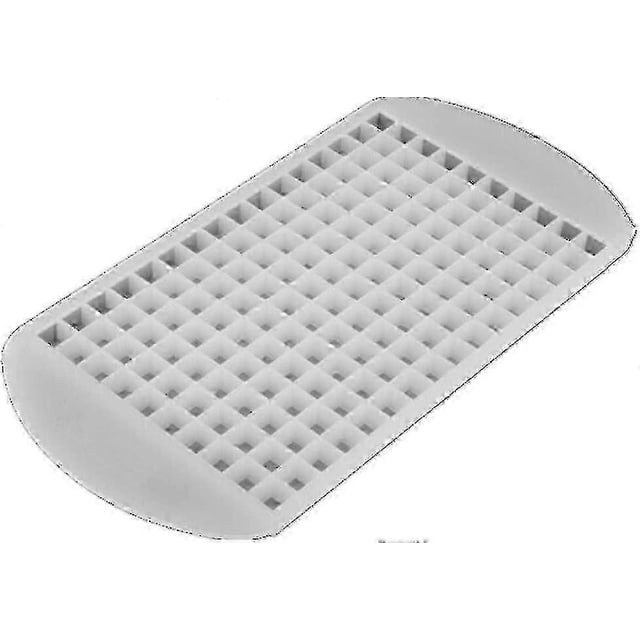2025 160 Tray Silicone Frozen Mini Cube Ice Mold Candy Chocolate Jelly Mold (white)