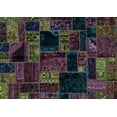 thumbnail image 1 of Ahgly Company Indoor Rectangle Oriental Light Blue Modern Area Rugs, 4' x 6', 1 of 4