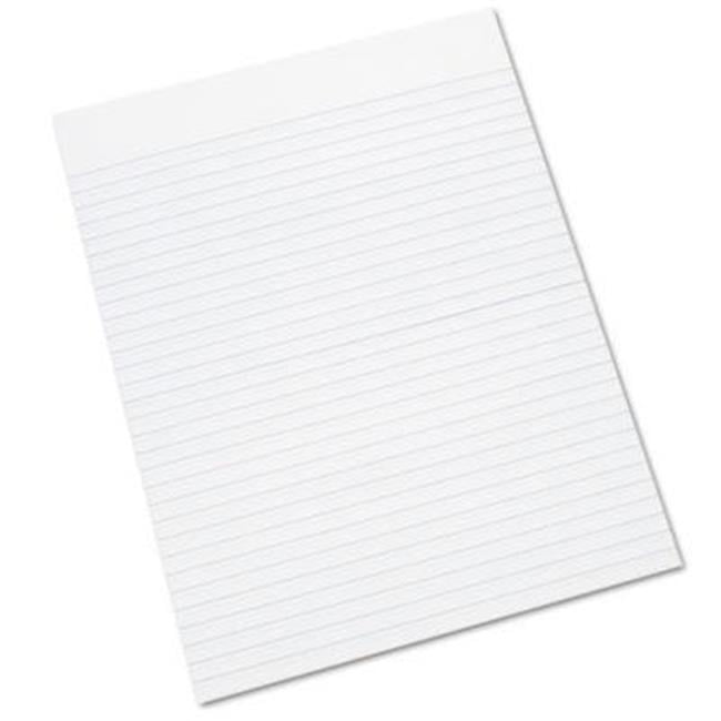 AbilityOne 1245660 7530011245660 8.5 x 11 in. Ruled Writing Pad, White