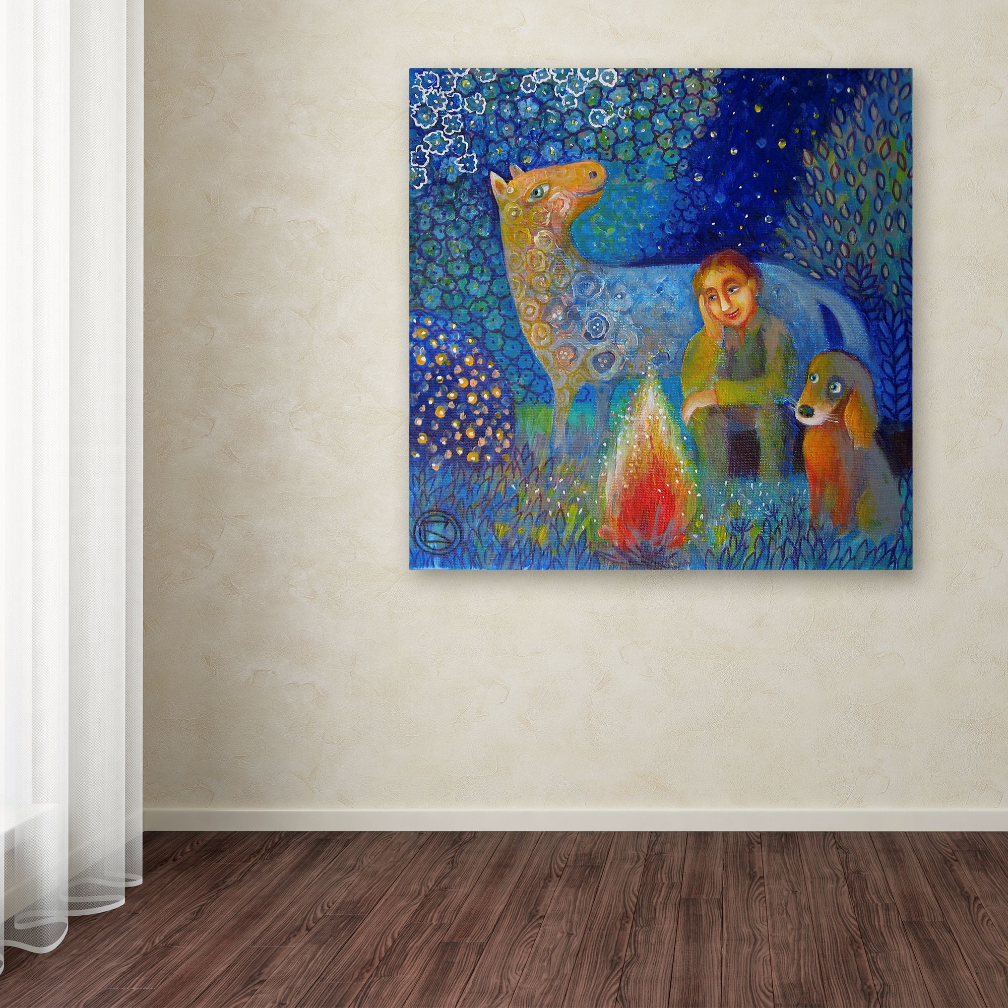 Trademark Fine Art 'Dream' Canvas Art by Oxana Ziaka