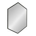thumbnail image 3 of Uniek Kate And Laurel McNeer Large Hexagon Mirror, 31-1/8"H x 21-7/8"W x 13/16"D, Black, 3 of 6