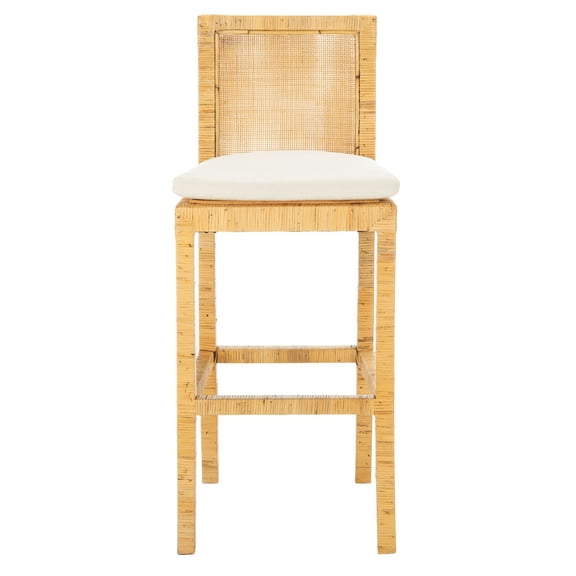 SAFAVIEH Natural Cane Bar Stool