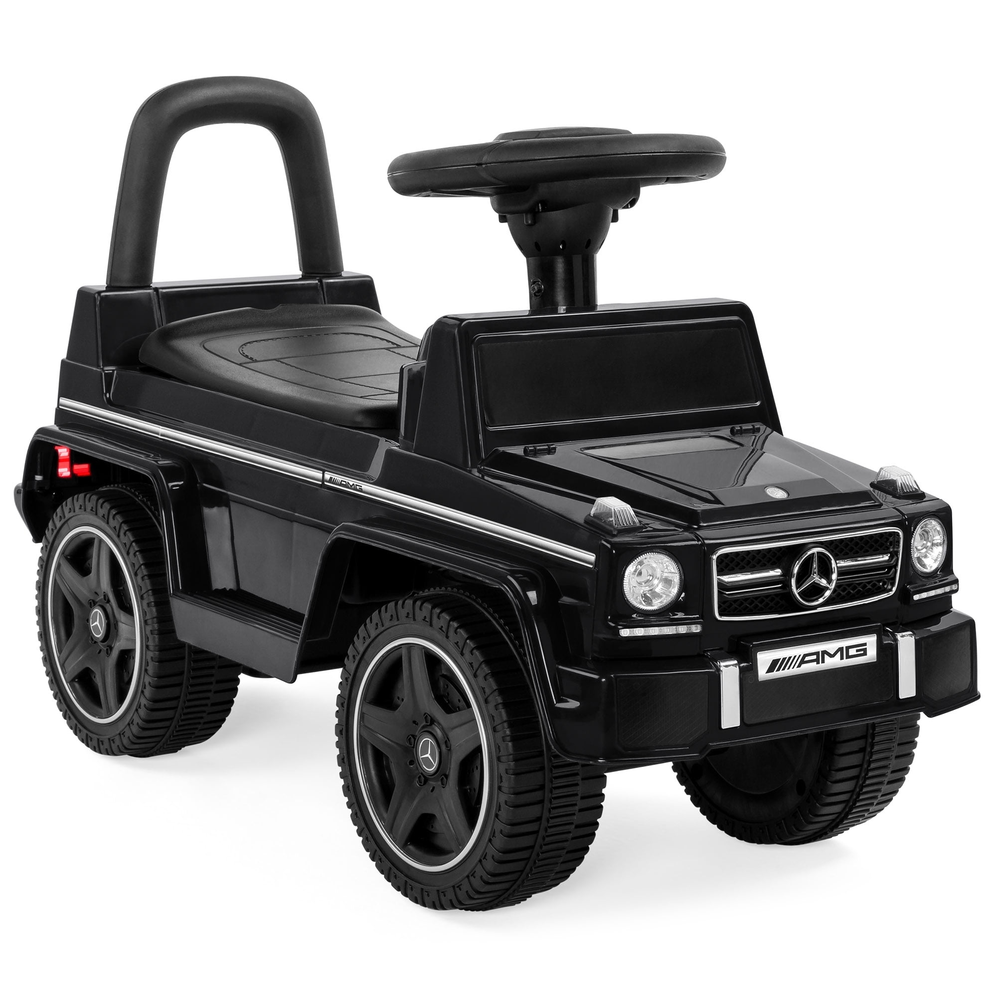 mercedes ride on push car