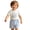 X373 White, variant on Bysome Boys Outfit Set Letter Print Short Sleeve Crew Neck Tees With Plaid Shorts Set Breathable Boys Outfit Size 6-12 Months White