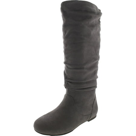 

Journee Collection Womens Faux D Almond Toe Mid-Calf Boots