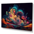 thumbnail image 2 of Designart "Exploring Yellow Abstracted Liquidity V" Abstract Liquid Ink Wall Art For Bathroom, 2 of 5