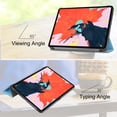 thumbnail image 5 of PANDACO Gold Leather Folio Case with Smart Cover for iPad Pro 12.9-inch (2018-2021), 5 of 5