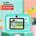 thumbnail image 4 of Children's Holiday Gift Digital Camera, High-Definition Front And Rear Shot 2000W Mini 2.0 Inch Video Camera with Photo/Video Function, Colorful Frames/Filters, Games, Portable for Kids 3-12, 4 of 9