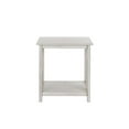 thumbnail image 3 of Boraam Wood Jamestown End Table Antique White finish, 3 of 5