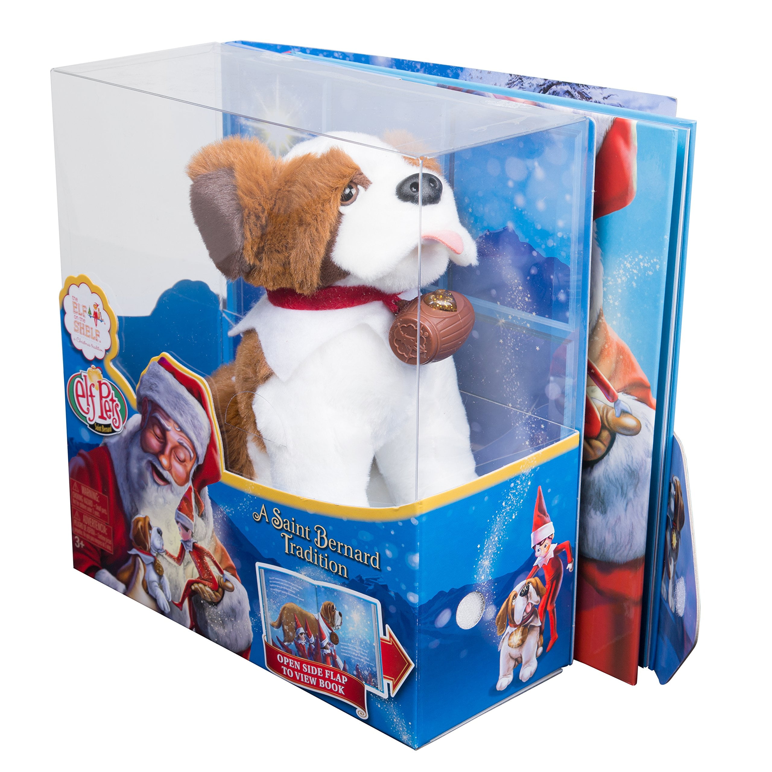 ワンピなど最旬ア Set Pet Shelf The On Elf Bo In Boy Elf Eyed Blue With Plush Bernard St ぬいぐるみ Www Votanistas Com