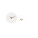 thumbnail image 5 of Reloj de pared silencioso con figura de pájaros dorados, estatua moderna de animal para decoración del hogar, cocina, oficina, estudio, escritorio o s, 5 of 8
