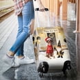 thumbnail image 3 of Happy New Year 2026 German Shorthaired Pointer Santa Gnome Holiday Party Snow Travel Luggage Cover GSP Lover Dog Gift Suitcase Dust Protective Decor - 13019, 3 of 5