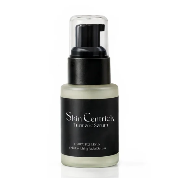 Skin Centrick Turmeric Glow Serum with Plant-Based Extracts for All Skin Types
