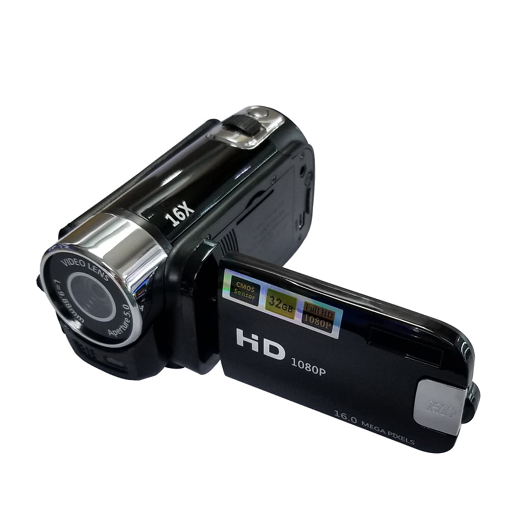 16X Digital Zoom Camera with Flash Light Mic 270 Degrees Rotatable Screen 2.7 Inch Video Camera Camcorder 16MP Mini Camera Digital Camcorder 