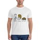 thumbnail image 5 of Camiseta de verano para hombre, camiseta estampada con letras de The Walking Dad, camiseta informal de manga corta de gran tamaño, ropa para hombre, 5 of 6