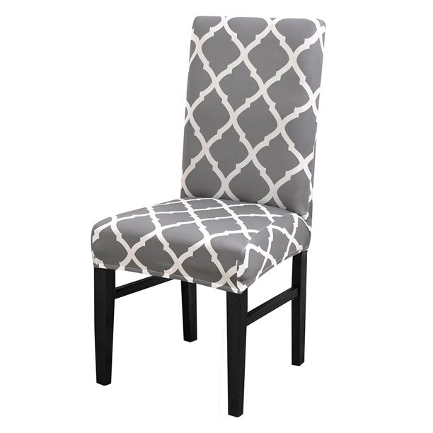 Funda elástica con estampado para sillafunda para decoración del hogar del hotelgris (1 ud.) Ndcxsfigh Nuevos Originales