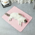 thumbnail image 5 of Washable Dog Cooling Mat - Self Cooling Mat for Dogs Pet Self Cooling Pad Blanket Dog Ice Silk Sleep Mat Pad for Indoor & Outdoor Car Seats, 5 of 9