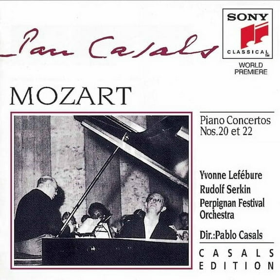 W.A. Mozart - Piano Concerti 20 & 22 - Music & Performance - CD
