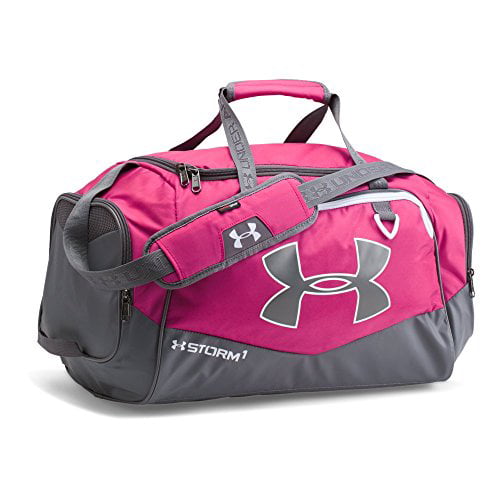 pink under armour gym bag