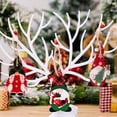 thumbnail image 4 of Opvise Eco-Friendly Hand-Carved Wooden Christmas Ornaments with Hemp Rope and Red Beads – Set of 3, 4 of 8