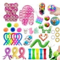 thumbnail image 1 of Honganda  Silicone Decompression Toy Kit, Press Type Stress Relief Toys Set, 1 of 8