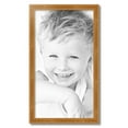 thumbnail image 2 of ArtToFrames 16" x 29" Bright Gold Picture Frame, 16x29 inch Gold Wood Poster Frame (WOM-4928), 2 of 7