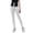 White, variant on Moomaya Womens High Waisted Yoga Pants Corset Style Trendy Leggings
