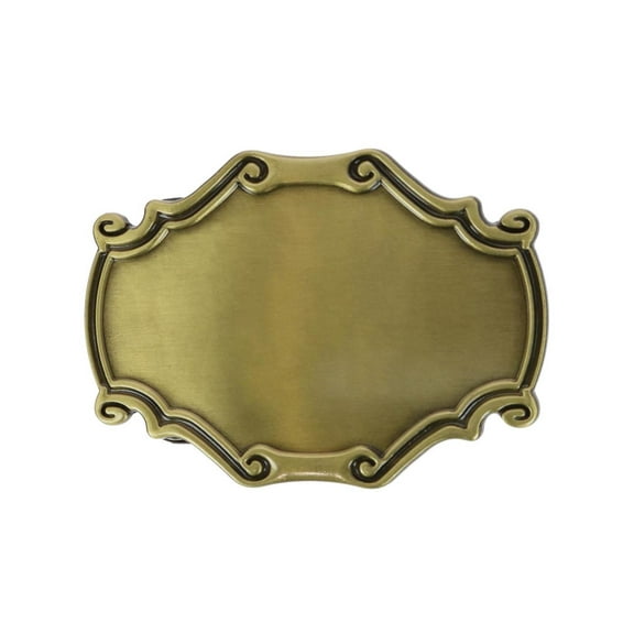 CTM Blank Vintage Frame Style Belt Buckle