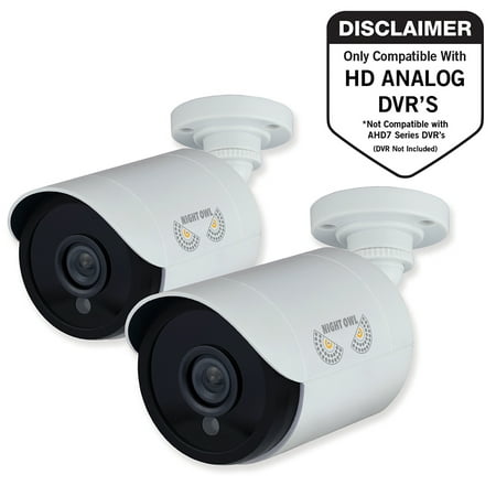 Night Owl 2 Pack Add–On 1080p HD Wired Security Bullet