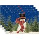 thumbnail image 1 of Artoid Mode - Manteles individuales navideños para mesa de comedor, 12.0 x 18.0 in, diseño de pájaros de invierno, Navidad, vacaciones, rústico, vintage, Acción de Gracias, lavable, juego de 4, 1 of 4