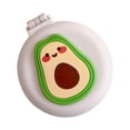 thumbnail image 2 of Cepillos de pelo con espejo de viaje, cepillo de pelo de bolsillo con espejo, peine plegable de , peine de bolsillo para adultos Fruta, 2 of 8
