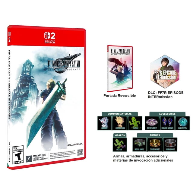 Final Fantasy VII Remake Intergrade para Nintendo Switch 2